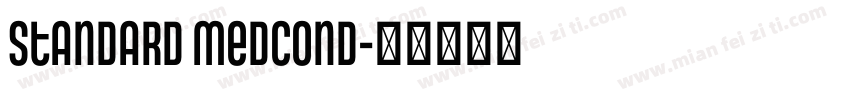 Standard MedCond字体转换